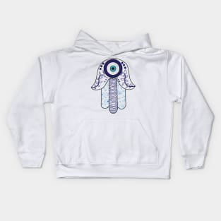 Evil Eye Hamsa Kids Hoodie